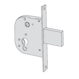 Cisa 42312 lock to be inserted for gates