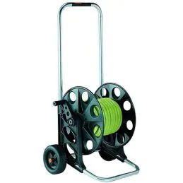 Hose reel cart with hose and accessories Claber FullKit