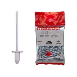 Rivetti in Acciaio INOX A2 TT 3.2x10 conf. 100 pz