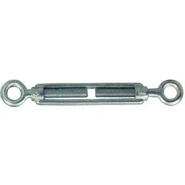 Commercial 2-eye galvanized steel turnbuckle