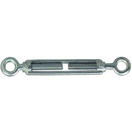 CE marked 2-eye galvanized steel turnbuckle