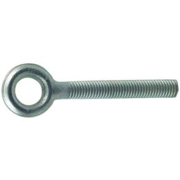 Threaded screw eyelet for turnbuckles and dowels