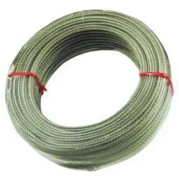 Cable for hanging diam. 8mm transparent mt.100