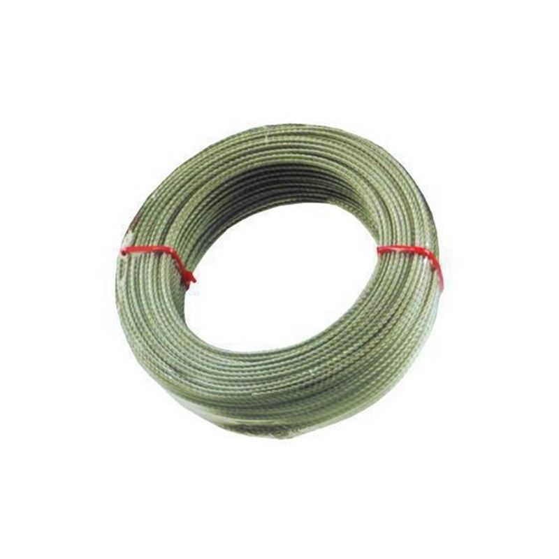 Cable for hanging diam. 8mm transparent mt.100