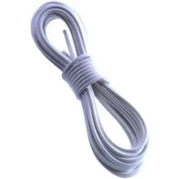 Cavetto per stendere diam. 4mm bianco mt. 10