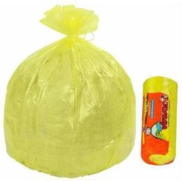 Bags for separate waste collection 50x60 Yellow (30 pcs)