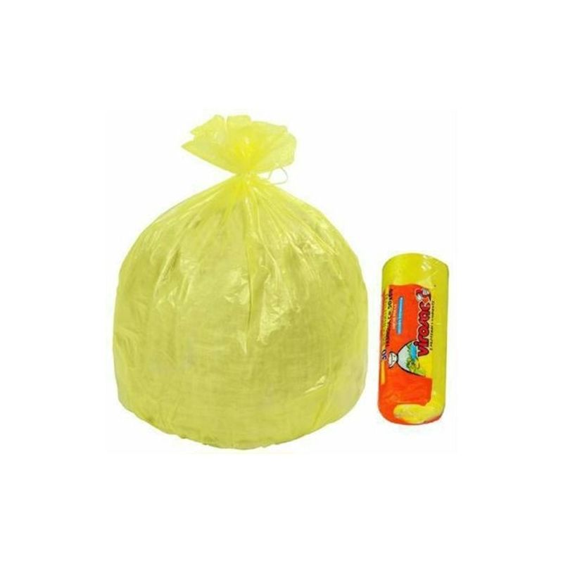 Bags for separate waste collection 50x60 Yellow (30 pcs)