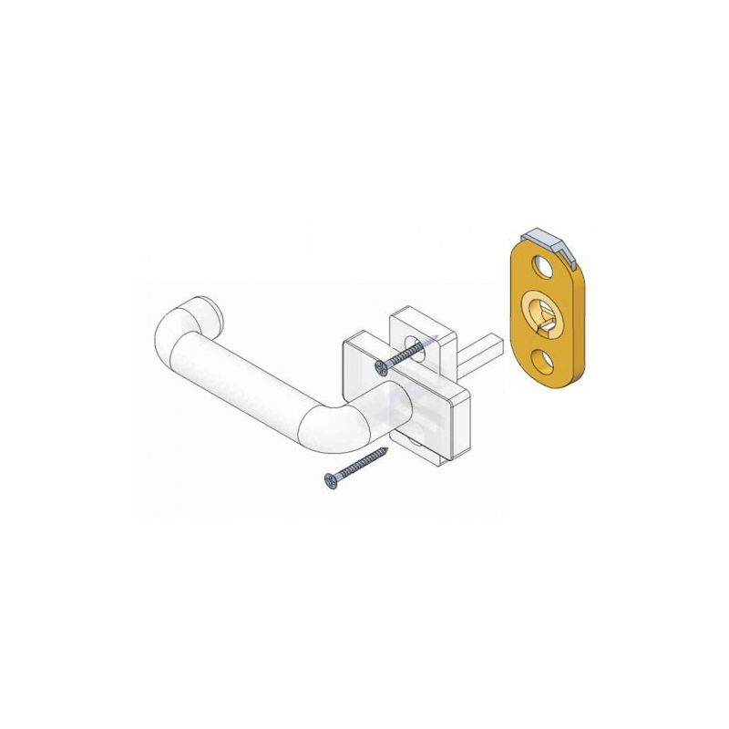 Window locking device for handle DK DISEK BMAR02