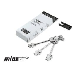 2 Blocchetti MIA per Atra-Dierre BLO3210 chiave unica (KA) 116mm