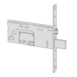 Cisa 57360 lock to insert double map per band
