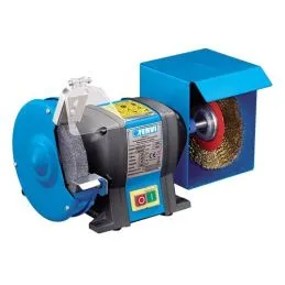Mola da banco con spazzola Fervi 0510 diam.150 0.35 Kw