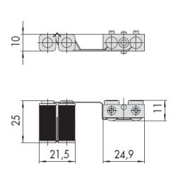 Gruppo Bobina 12V CISA 07013.00 per serrature infilare