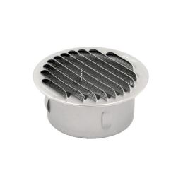 Recessed round aluminum grill VGTA Ventil ventilation duct