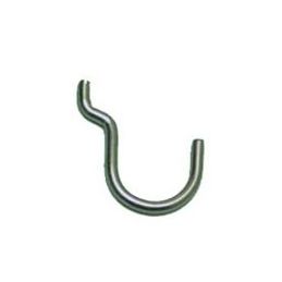 Nickel plated salamander hooks 400/4 (100 pcs)