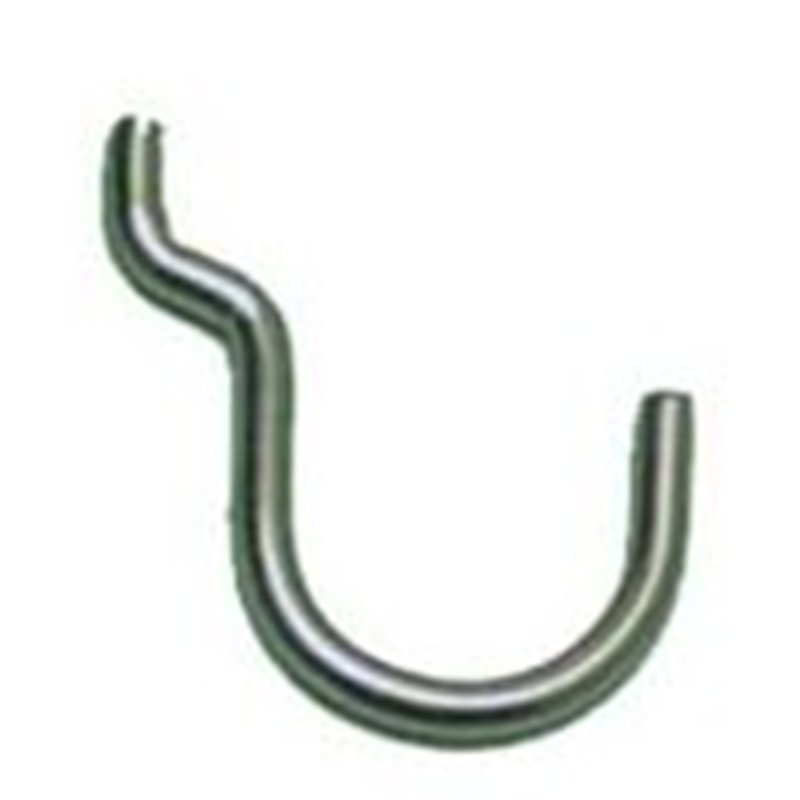Nickel plated salamander hooks 400/4 (100 pcs)