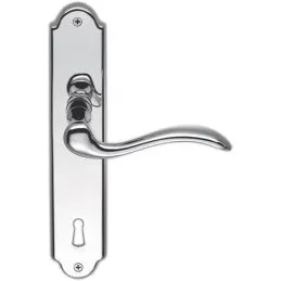 Door handle Heidi Colombo Design CD31P on plate