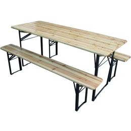 Set Pub Table 180cm x 50cm + 2 Benches - set Medium