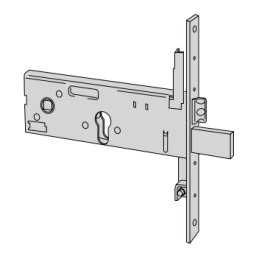 Cisa 56357 mortise lock for h 64 band per euro cylinder