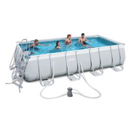 Rectangular outdoor pool BestWay 56670 Power Steel 488x244