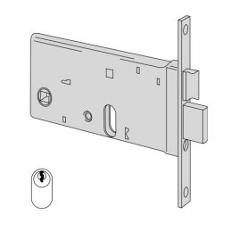 Cisa 44461 mortise lock for band h 77