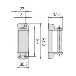 [Replacement] CISA 07021 lock roller