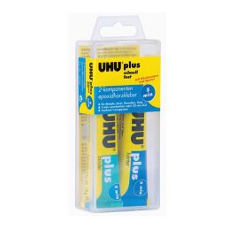 UHU-Plus adhesive 5 minutes SCHNELLFEST 2x15ml 45700