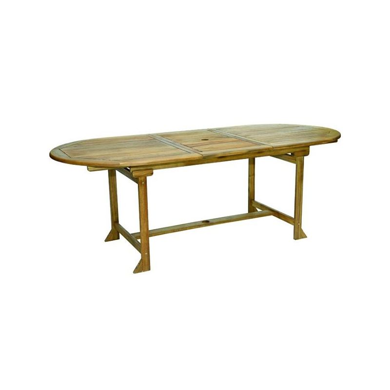 Garden table wood oval Vigor ZEUS