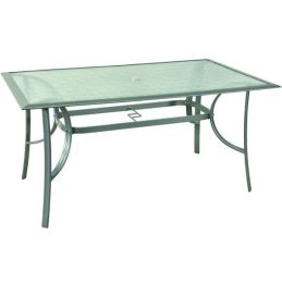 Aluminum / glass garden table Vigor Alu-Tex