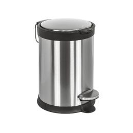 Small pedal bin stainless steel B9212 Colombo Design