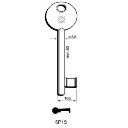 SX passepartout key for AGB internal door locks