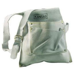 Carpenter bag in VIGOR KANSAS suede split leather