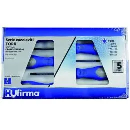 Set cacciaviti HU-Firma 5 pezzi TORX