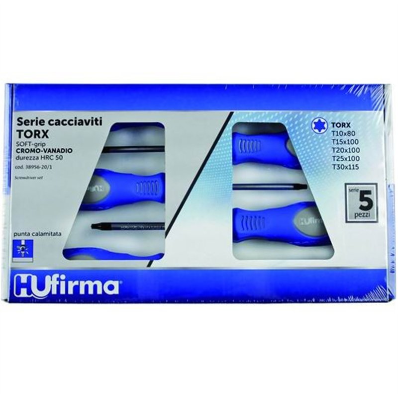 5 pcs TORX HU-Firma screwdriver set