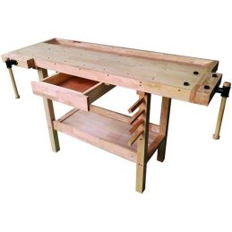 Vigor wooden workbench 149X62X86H