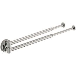 Extensible double bar towel holder W4914 Colombo Design