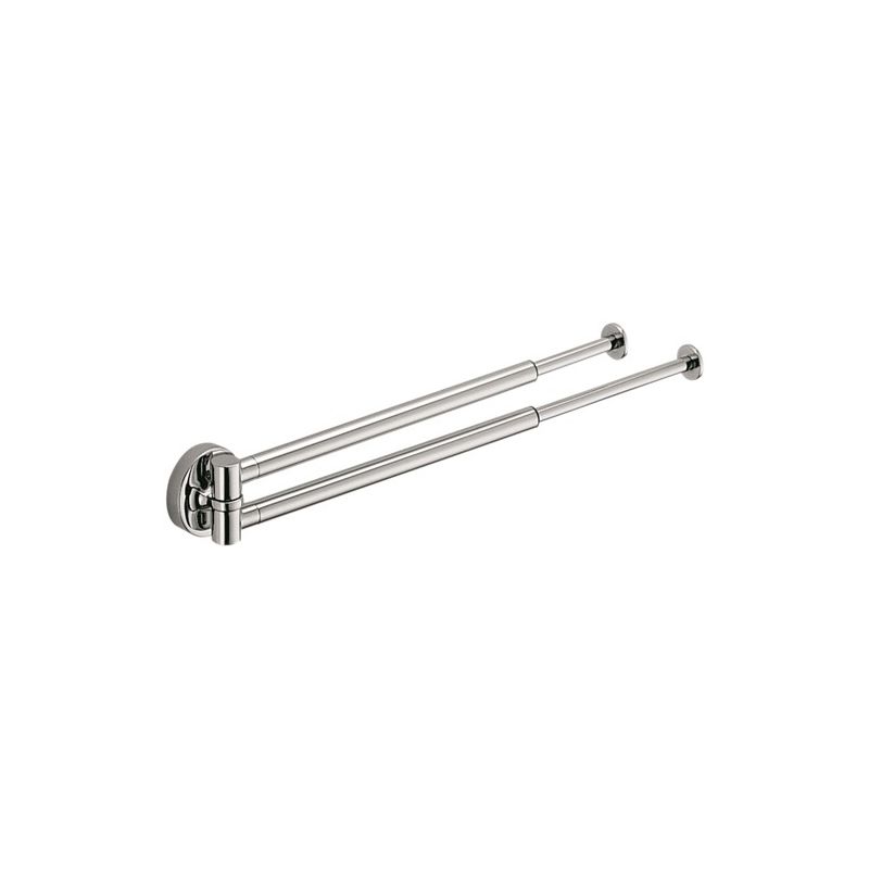 Extensible double bar towel holder W4914 Colombo Design