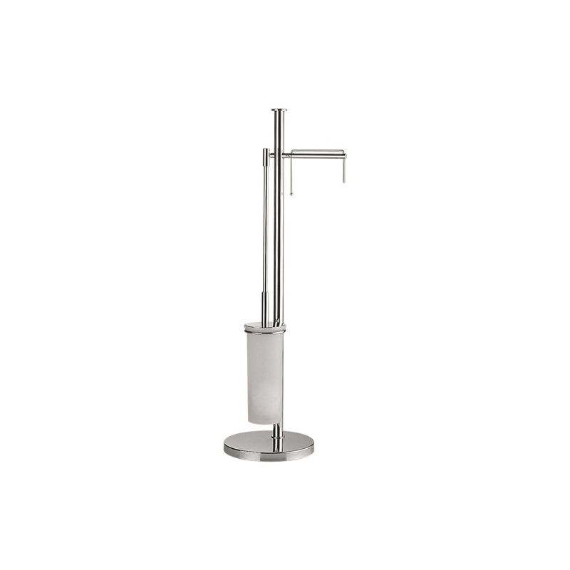 Standing column with paper holder and brush W4935 Colombo Design