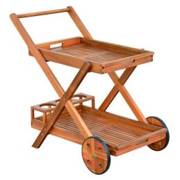VIGOR Icaro Wooden garden cart