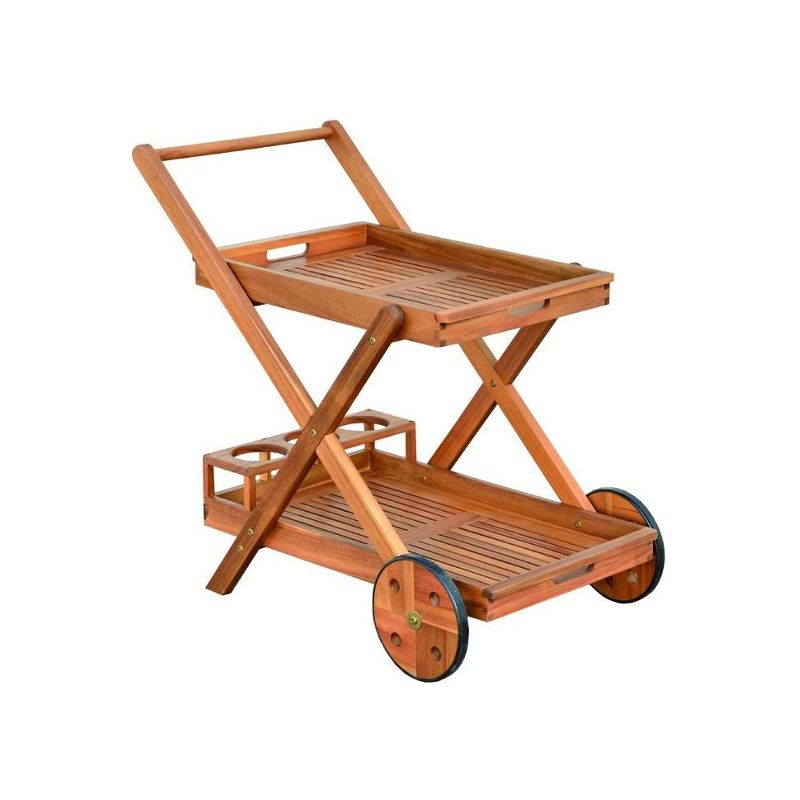 VIGOR Icaro Wooden garden cart