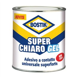 Adesivo colla Bostik Superchiaro GEL D2394 latta 750 ml