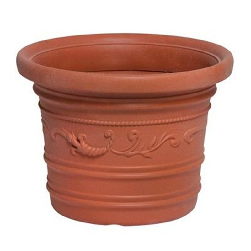 Vaso da fiori in HDPE festonati diam.35x26h