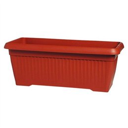 Fioriera balconetta rettangolare 80x37x30H similcotto