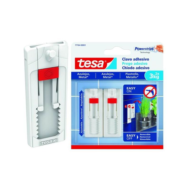 TESA Powerstrips 77763 adhesive nail for tiles and metal