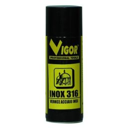 Spray vernice INOX-316L ml.400 VIGOR
