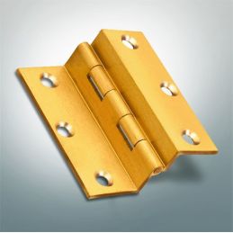 513 fold brass wood hinge
