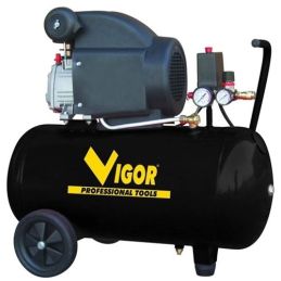 Compressore aria 50 lt Vigor VCA-50L - 1.5Hp