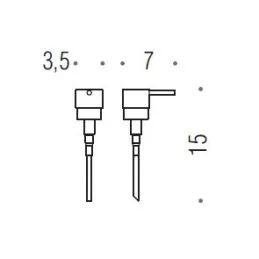 [Ricambio] Pompetta per spandisapone B9364 Colombo Design