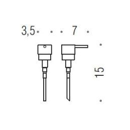 [Ricambio] Pompetta per spandisapone B9364 Colombo Design