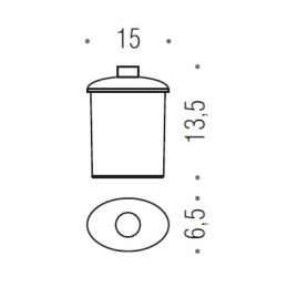 [Spare part] Soap dispenser container Land B9360 Colombo Design