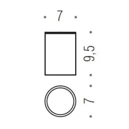 [Ricambio] Bicchiere ricambio PLUS W4952 Colombo Design